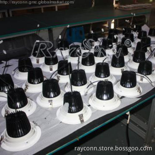 34W LED recessed ceiling light for commercial centre (AD)